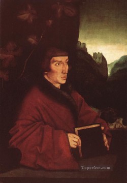  el Lienzo - Retrato de Ambroise Volmar Keller pintor renacentista Hans Baldung